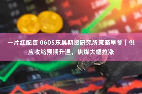 一片红配资 0605东吴期货研究所策略早参｜供应收缩预期升温，焦煤大幅拉涨